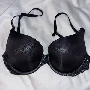 Victorias Secret black push-up bra